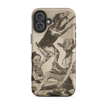 Wait Till You’ve been Anointed - Francisco De Goya Iphone Case, 16 Plus / Matte, Iphone Case Goya Caprichos