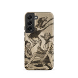 Wait Till You’ve been Anointed - Francisco De Goya Phone Case Samsung Galaxy S22 / Matte Black-and-white Illustrated Phone Case
