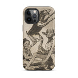 Wait Till You’ve been Anointed - Francisco De Goya Phone Case Iphone 12 Pro Max / Matte Iphone Vintage-style Grotesque Art Print Case