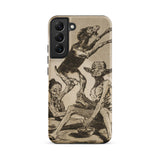 Wait Till You’ve been Anointed - Francisco De Goya Samsung Case, Galaxy S22 Plus / Matte, Smartphone Case Vintage-style Macabre Illustration