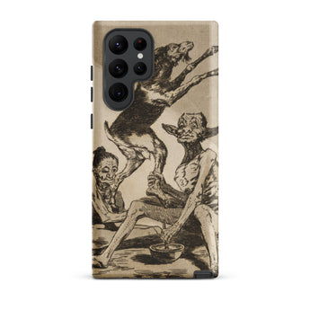 Wait Till You’ve been Anointed - Francisco De Goya Samsung Case, Galaxy S22 Ultra / Matte, Smartphone Case Vintage-style Illustration