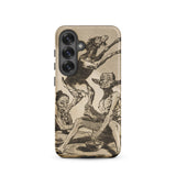 Wait Till You’ve been Anointed - Francisco De Goya Samsung Case, Galaxy S25 / Matte, Smartphone Case Vintage-style Macabre Illustration