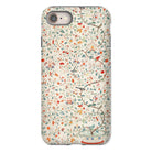 Wall Panel with Garden Urn Painted Silk Iphone Case, 8 / Matte, Floral Bird Patterned Phone Case