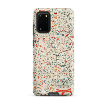 Wall Panel with Garden Urn - Painted Silk Phone Case, Samsung Galaxy S20 Plus / Matte, Mobile Cases, Toby Leon