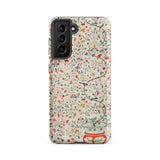 Wall Panel with Garden Urn - Painted Silk Phone Case, Samsung Galaxy S21 Fe / Matte, Mobile Cases, Toby Leon