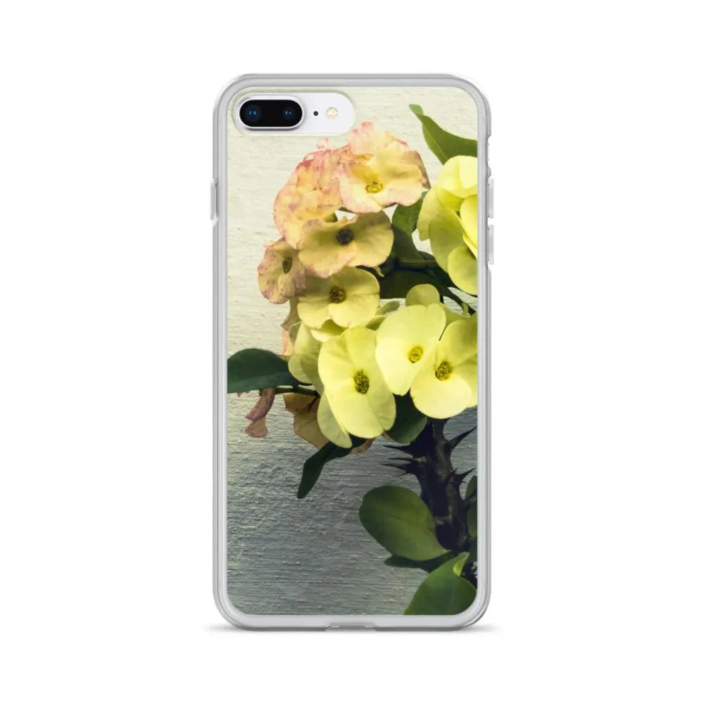 Wallflower Floral Iphone Case - Iphone 7 Plus/8 Plus - Mobile Phone Cases - Aesthetic Art
