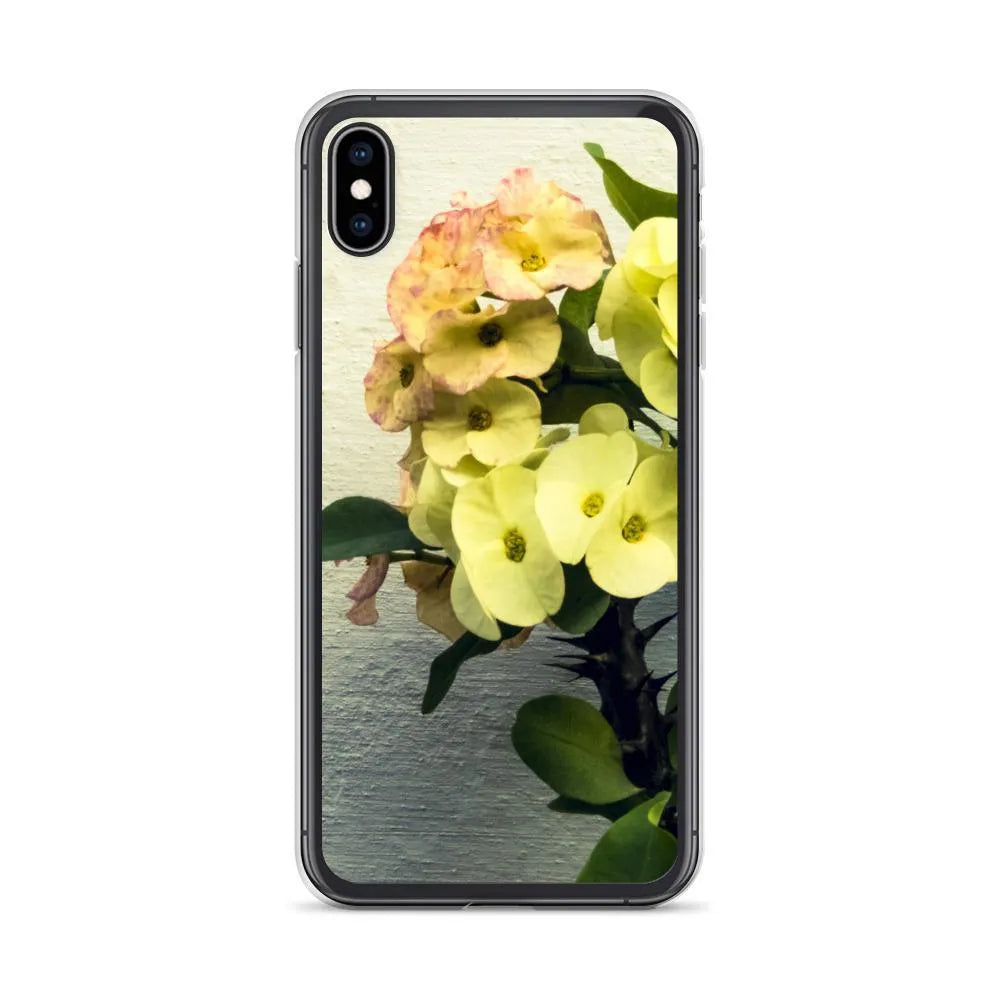Wallflower Floral Iphone Case - Iphone Xs Max - Mobile Phone Cases - Aesthetic Art