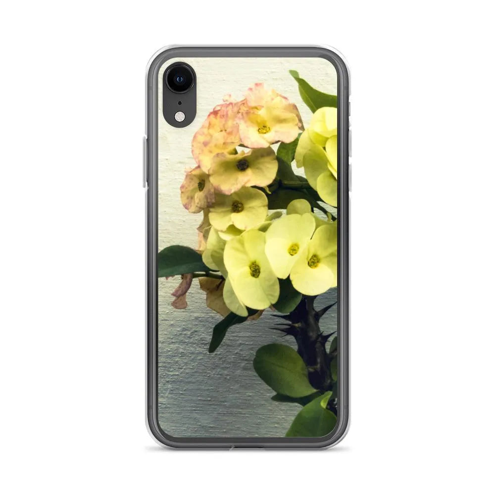 Wallflower Floral Iphone Case - Iphone Xr - Mobile Phone Cases - Aesthetic Art