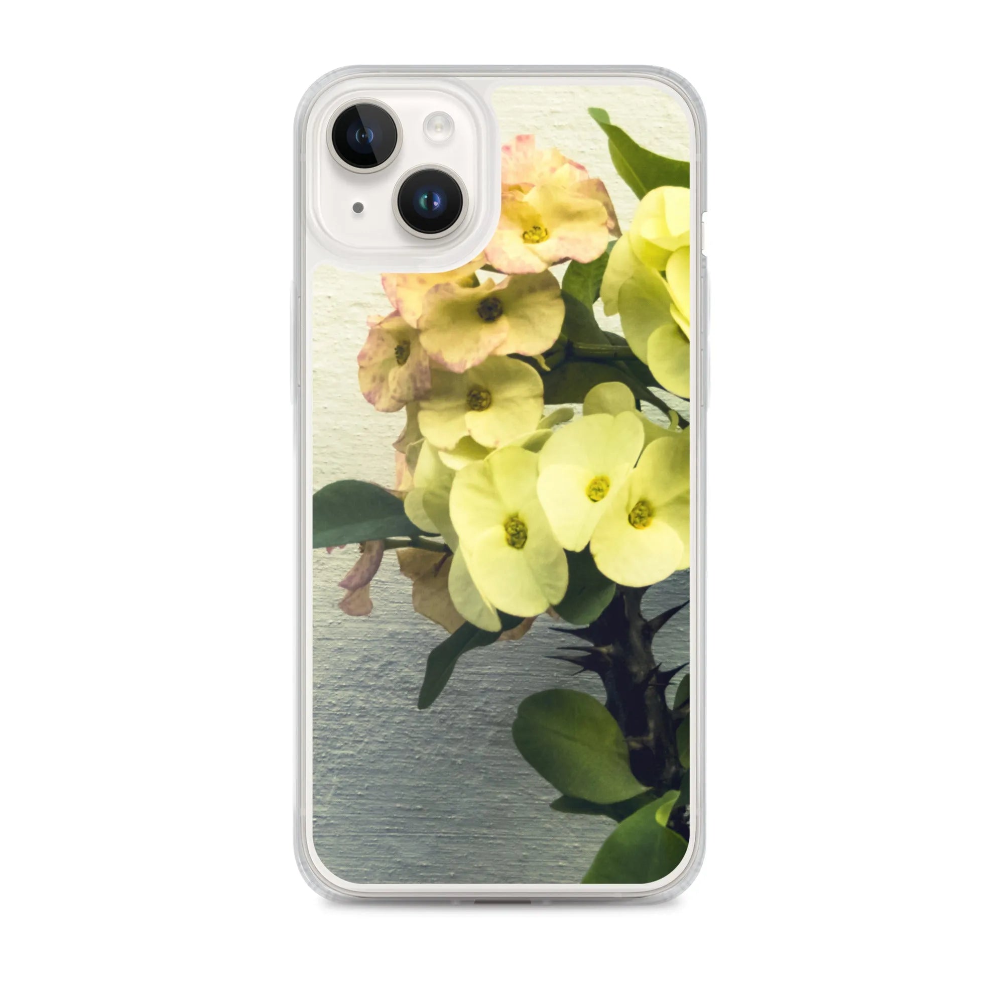 Wallflower Floral Iphone Case - Iphone 14 Plus - Mobile Phone Cases - Aesthetic Art