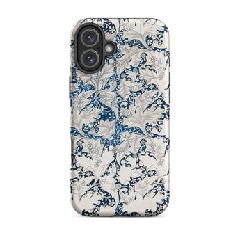 Wallflower - William Morris Botanical Pattern Iphone Case 16 Plus / Matte Floral Patterned Phone Case William Morris Botanical, Morris,