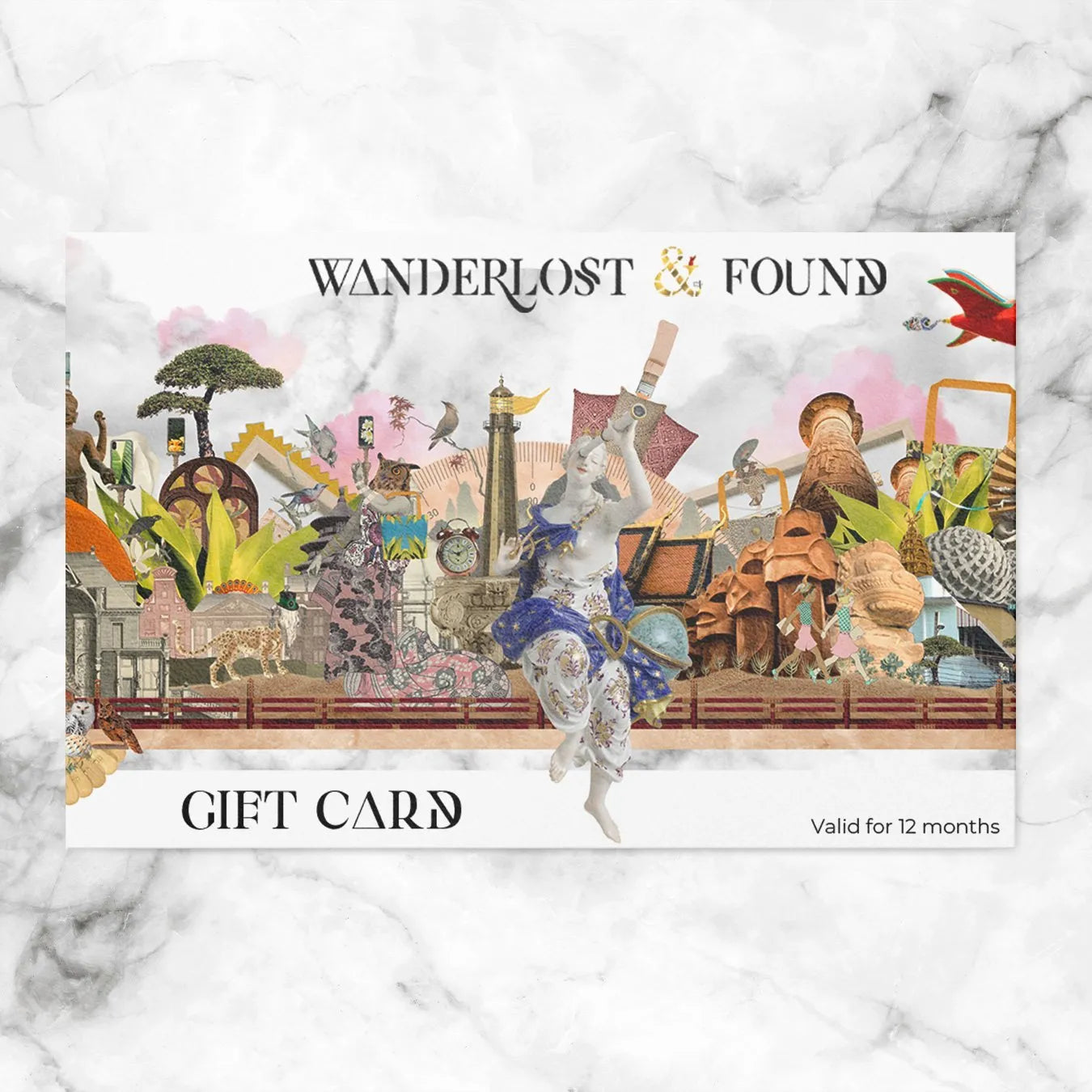 Wanderlost Gift Card - Usd 10.00 - Gift Cards - Aesthetic Art