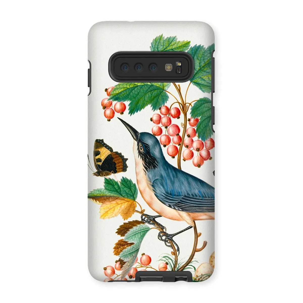 Warbler Admiral Wasps & Ants - Art Phone Case - James Bolton - Samsung Galaxy S10 / Matte - Mobile Phone Cases