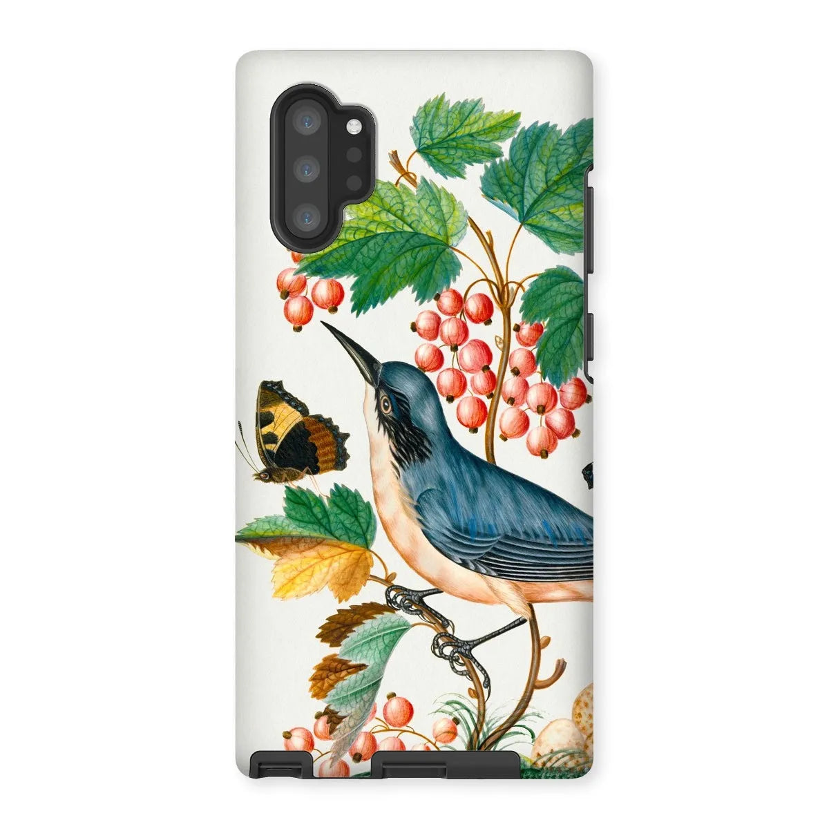 Warbler Admiral Wasps & Ants - Art Phone Case - James Bolton - Samsung Galaxy Note 10p / Matte - Mobile Phone Cases