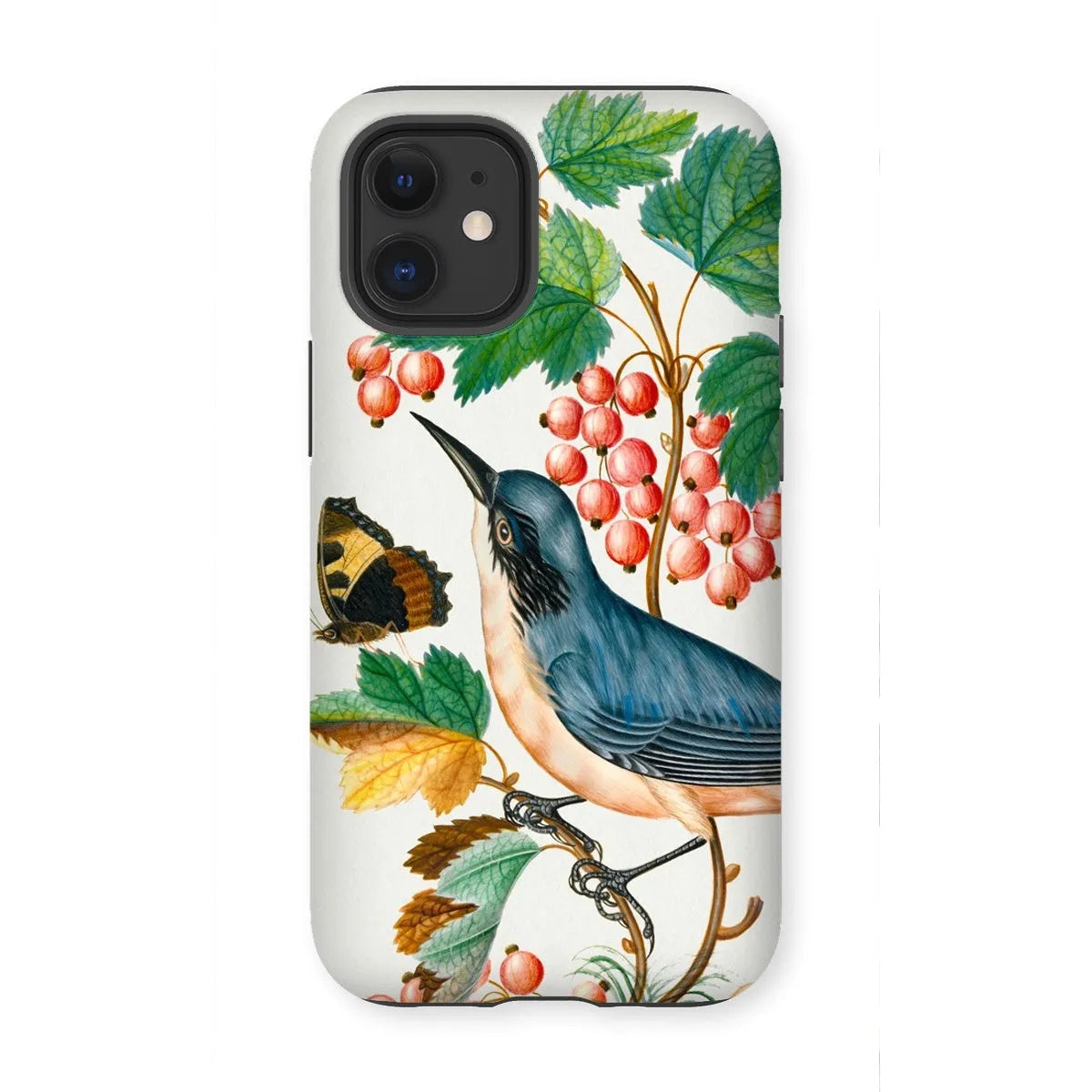 Warbler Admiral Wasps & Ants - Art Phone Case - James Bolton - Iphone 12 Mini / Matte - Mobile Phone Cases - Aesthetic