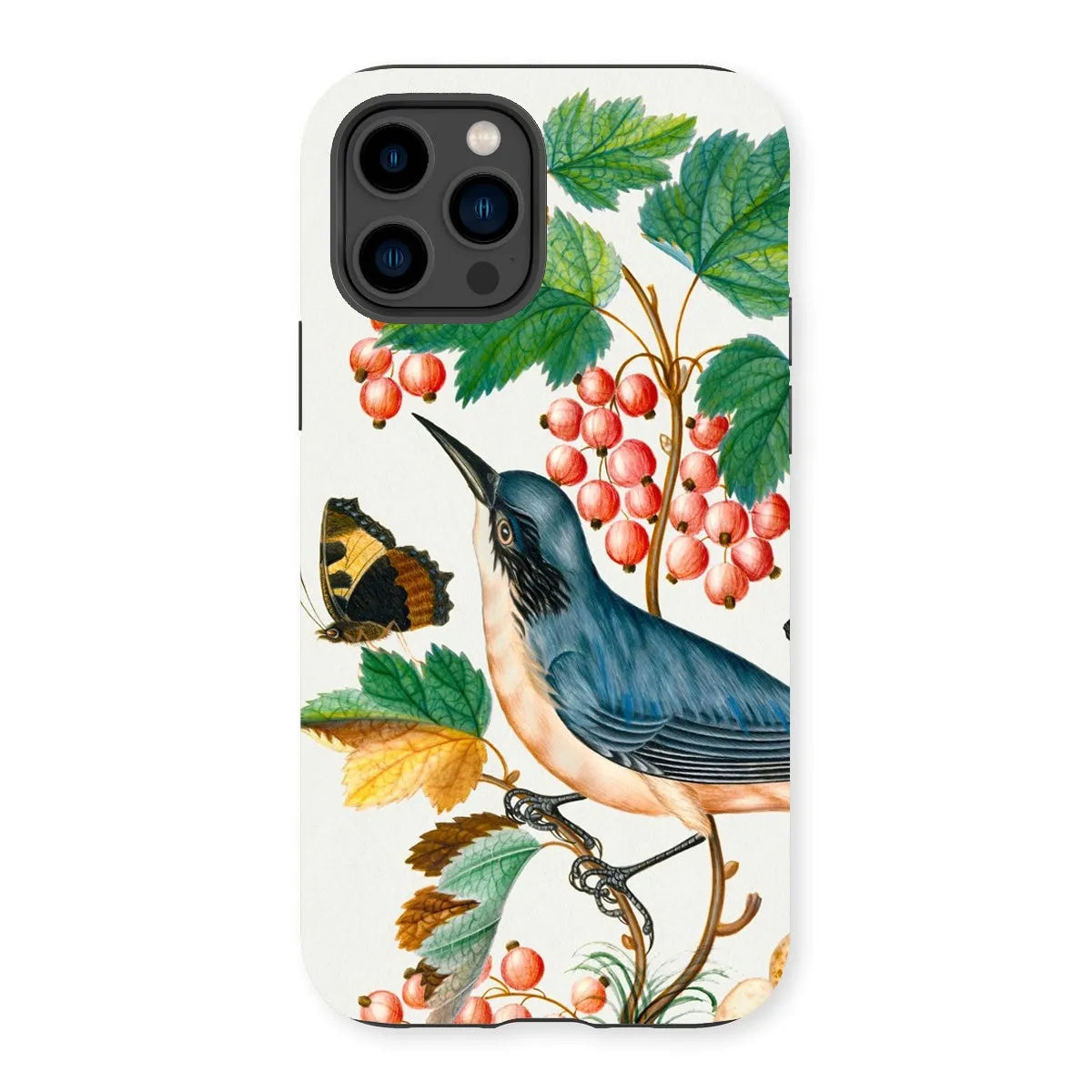 Warbler Admiral Wasps & Ants - Art Phone Case - James Bolton - Iphone 14 Pro / Matte - Mobile Phone Cases - Aesthetic