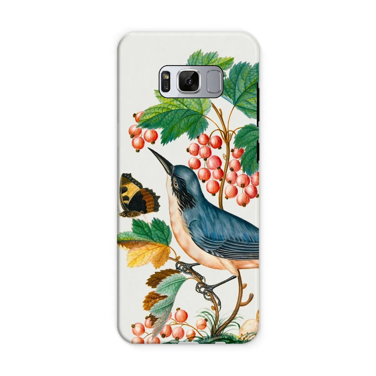 Warbler Admiral Wasps & Ants - Art Phone Case - James Bolton - Samsung Galaxy S8 / Matte - Mobile Phone Cases