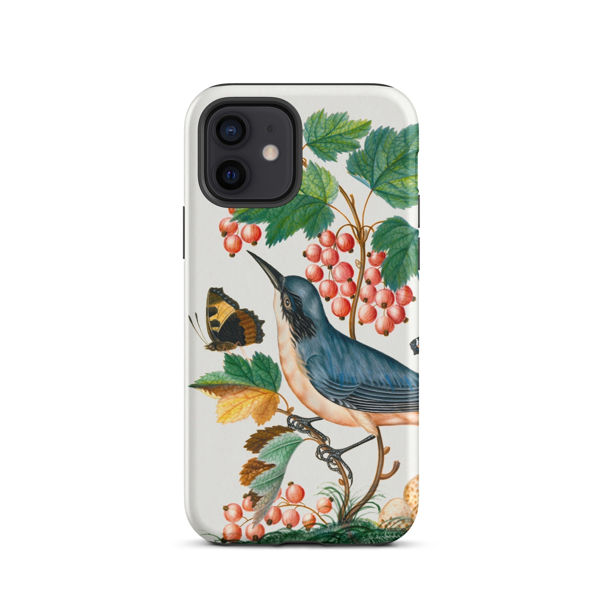 Warbler Admiral Wasps & Ants James Bolton Iphone Case, 12 / Matte, Bird Butterfly Phone Case