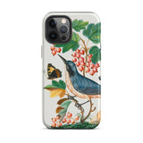 Warbler Admiral Wasps & Ants - James Bolton Iphone Case, 12 Pro Max / Matte, Bird Butterfly Phone Case