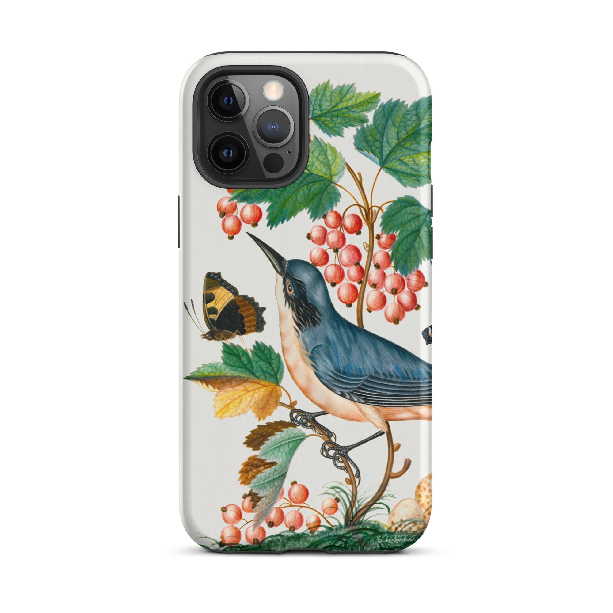 Warbler Admiral Wasps & Ants James Bolton Iphone Case, 12 Pro Max / Matte, Bird Butterfly Phone Case