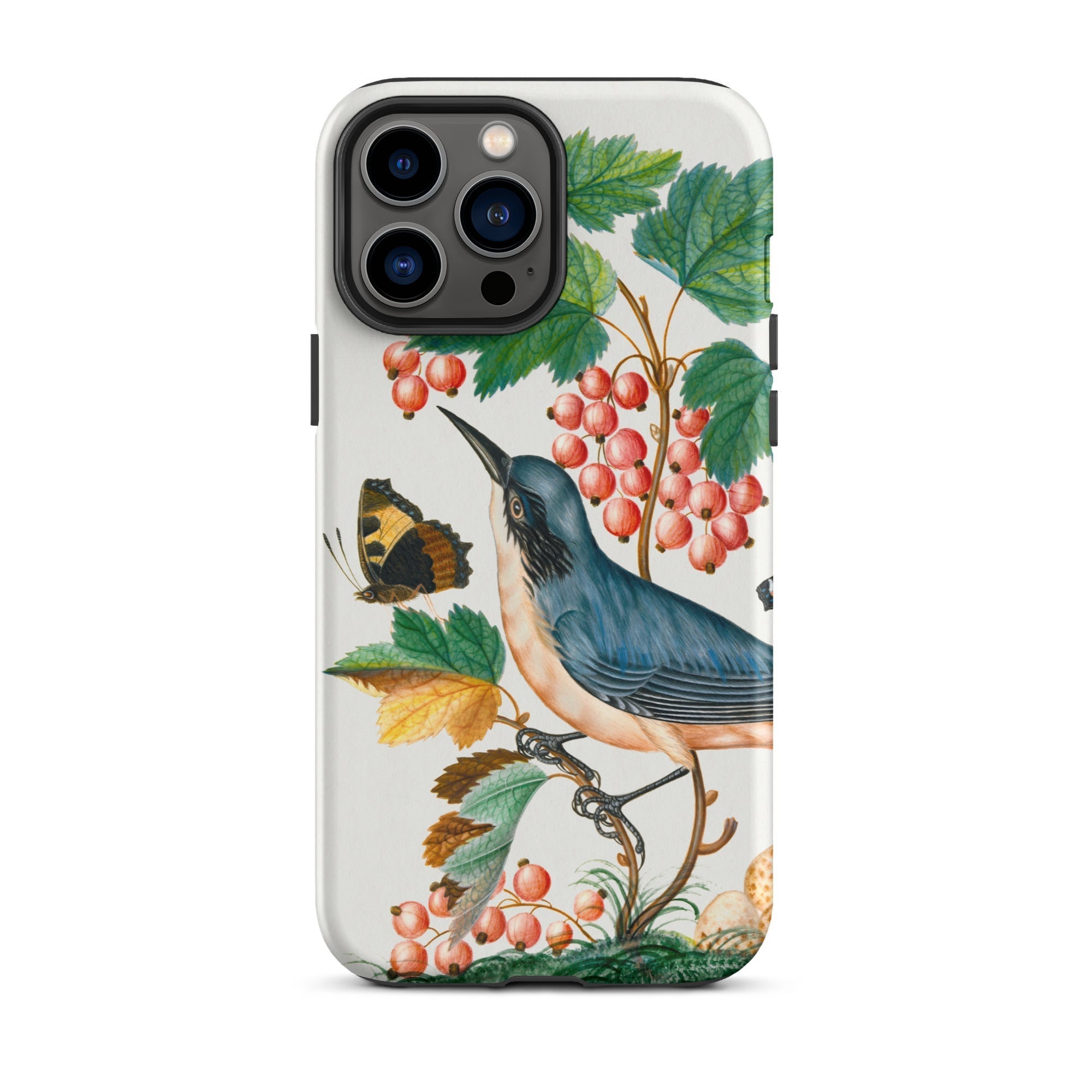 Warbler Admiral Wasps & Ants James Bolton Iphone Case, 13 Pro Max / Matte, Bird Butterfly Phone Case