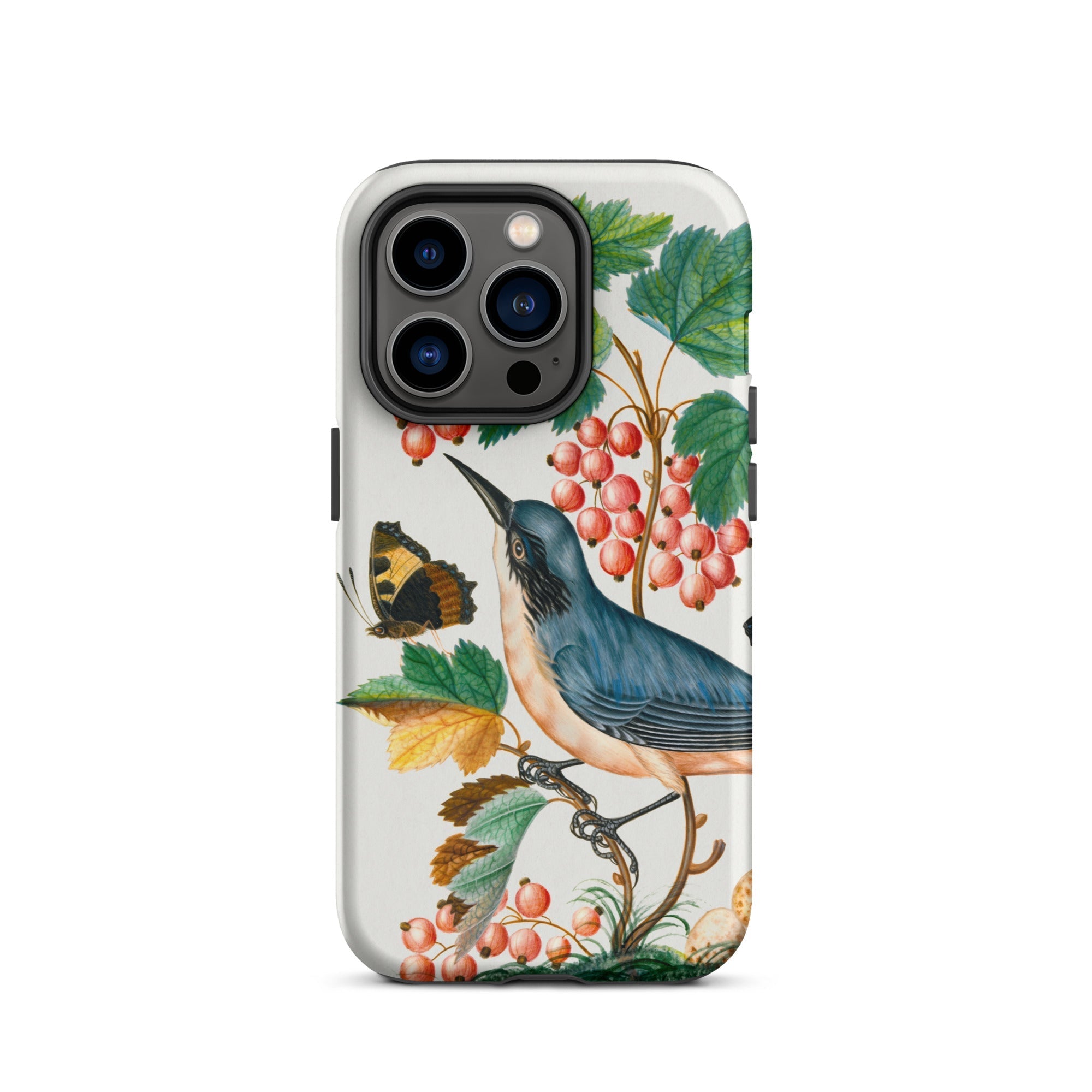 Warbler Admiral Wasps & Ants James Bolton Iphone Case, 14 Pro / Matte, Bird Butterfly Phone Case