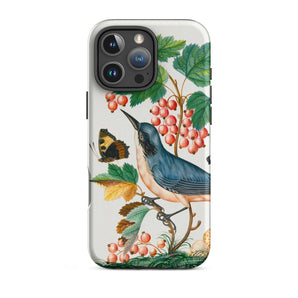 Warbler Admiral Wasps & Ants - James Bolton Iphone Case, 16 Pro Max / Matte, Bird Butterfly Phone Case