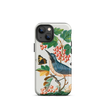 Warbler Admiral Wasps & Ants - James Bolton Phone Case Iphone 13 Mini / Matte Bird Butterfly Art, 18th-century Naturalist Splendor, Mobile