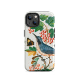 Warbler Admiral Wasps & Ants - James Bolton Phone Case Iphone 14 / Matte Bird Butterfly Phone Case James Bolton Art, 18th-century