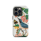 Warbler Admiral Wasps & Ants - James Bolton Phone Case Iphone 14 Pro / Matte Bird Butterfly Phone Case James Bolton Art, 18th-century
