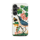Warbler Admiral Wasps & Ants James Bolton Samsung Case, Galaxy S25 Plus / Matte, Smartphone Case Natural History Illustration Bird Berries