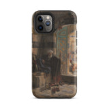 Warden of the Mosque - Gustave Bauernfeind Iphone Case, 11 Pro / Matte, Phone Case Painting