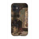 Warden of the Mosque - Gustave Bauernfeind Iphone Case, 12 Mini / Matte, Phone Case Painting