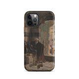 Warden of the Mosque - Gustave Bauernfeind Iphone Case, 12 Pro / Matte, Art-adorned Phone Case