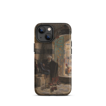 Warden of the Mosque - Gustave Bauernfeind Iphone Case, 13 Mini / Matte, Phone Case Painting