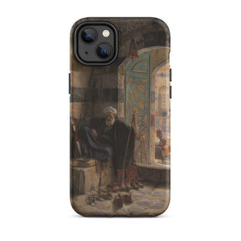 Warden of the Mosque - Gustave Bauernfeind Iphone Case, 14 Plus / Matte, Phone Case Painting