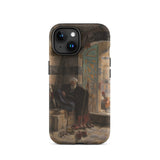 Warden of the Mosque - Gustave Bauernfeind Iphone Case, 15 / Matte, Iphone Case Painting