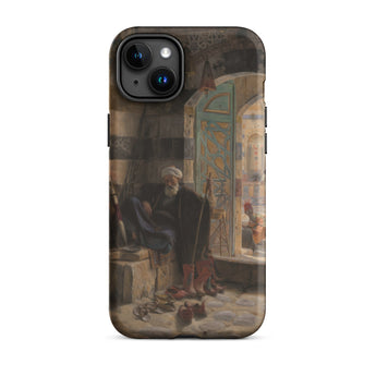 Warden of the Mosque - Gustave Bauernfeind Iphone Case, 15 Plus / Matte, Iphone Case Painting