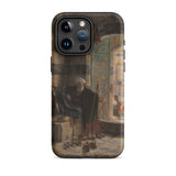 Warden of the Mosque - Gustave Bauernfeind Iphone Case, 15 Pro Max / Matte, Phone Case Painting