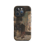 Warden of the Mosque - Gustave Bauernfeind Iphone Case, 16 Pro / Matte, Art-adorned Phone Case