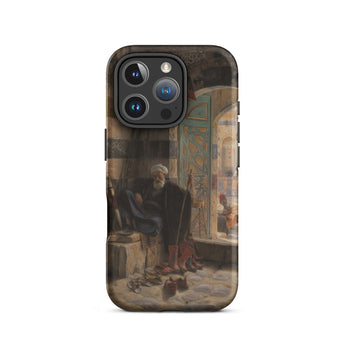 Warden of the Mosque - Gustave Bauernfeind Iphone Case, 16 Pro / Matte, Art-adorned Phone Case