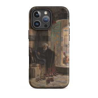Warden of the Mosque - Gustave Bauernfeind Iphone Case, 16 Pro Max / Matte, Phone Case Painting