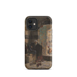 Warden of the Mosque - Gustave Bauernfeind Iphone Case, Iphone Case Painting