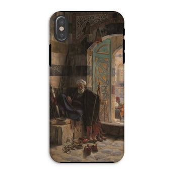 Warden of the Mosque - Gustave Bauernfeind Iphone Case, Xs / Matte, Phone Case Orientalist Painting