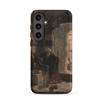 Warden of the Mosque - Gustave Bauernfeind Phone Case, Samsung Galaxy S24 Plus / Matte, Mobile Cases, Toby Leon