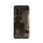 Warden of the Mosque Gustave Bauernfeind Samsung Case, Galaxy S20 / Matte, Black Smartphone Case Classical Painting Man Window