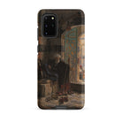 Warden of the Mosque Gustave Bauernfeind Samsung Case, Galaxy S20 Plus / Matte, Smartphone Case Orientalist Painting Man