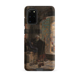 Warden of the Mosque - Gustave Bauernfeind Samsung Case, Galaxy S20 Plus / Matte, Smartphone Case Orientalist Painting Man