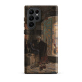 Warden of the Mosque - Gustave Bauernfeind Samsung Case, Galaxy S22 Ultra / Matte, Smartphone Case Historical Painting