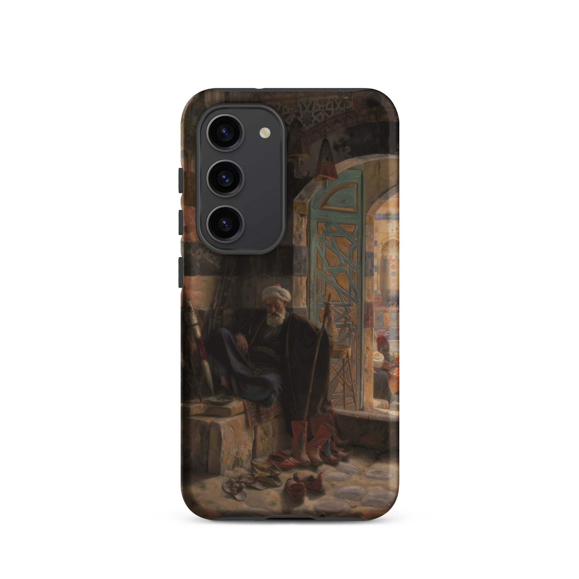 Warden of the Mosque Gustave Bauernfeind Samsung Case, Galaxy S23 / Matte, Smartphone Case Painting Man