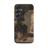 Warden of the Mosque - Gustave Bauernfeind Samsung Case, Galaxy S25 Plus / Matte, Black Smartphone Case Classical Painting Man
